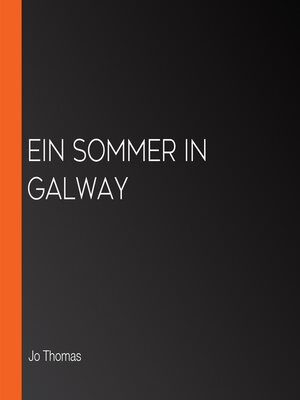 cover image of Ein Sommer in Galway